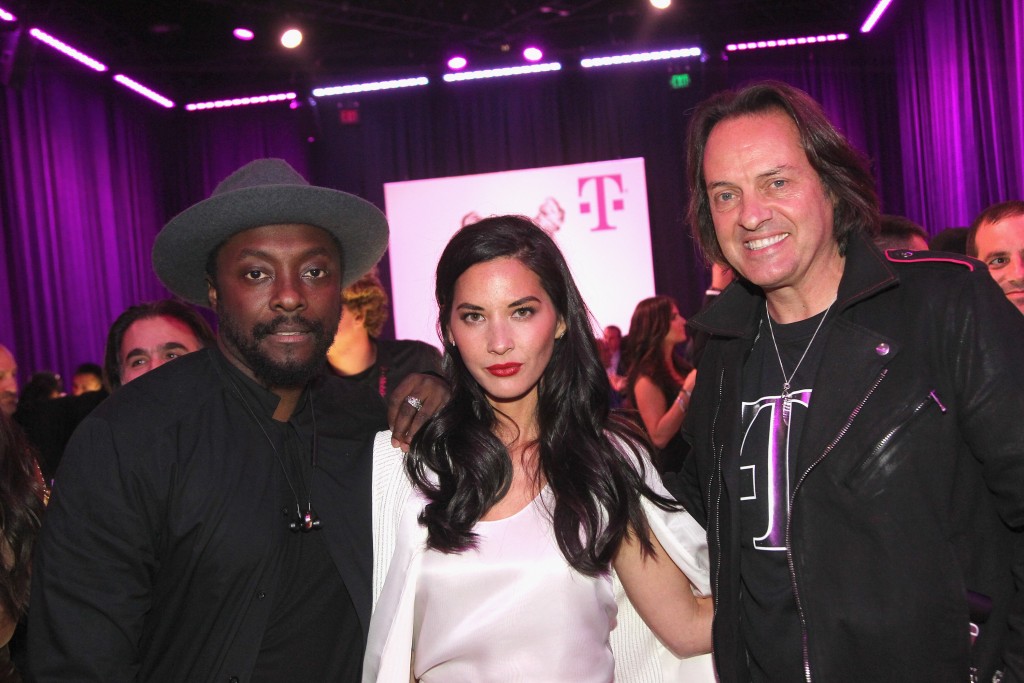 attends T-Mobile Un-carrier X Launch Celebration at The Shrine Auditorium on November 10, 2015 in Los Angeles, California.