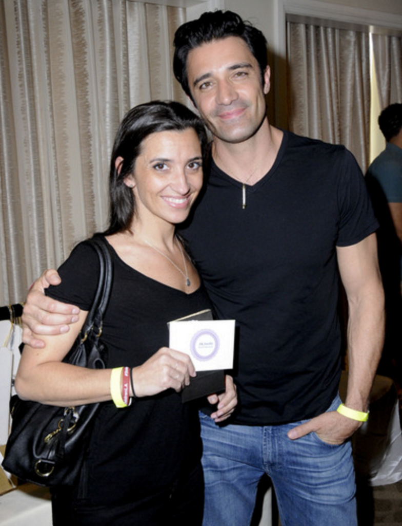 Gilles Marini and his lovely wife attend Debbie Durkin's 2016 ECOLUXE Pre-Oscars Celebrity Luxury Lounge.