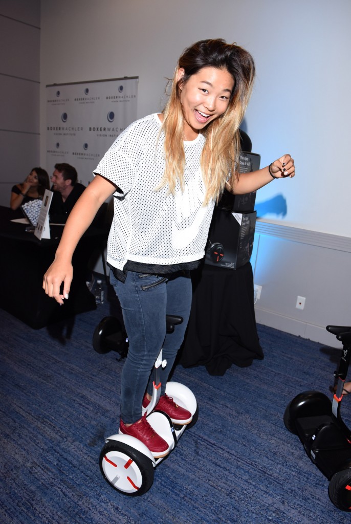 LOS ANGELES, CA - JULY 12: Chloe Kim attends Cooper & GBK's 2016 Pre-ESPY Celebrity Lounge & Poker Tournament at The Line Hotel on July 12, 2016 in Los Angeles, California. (Photo by Vivien Killilea/Getty Images for GBK Productions )