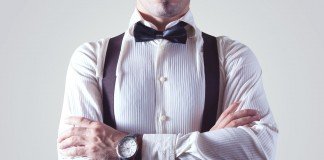 bow tie businessman fashion man