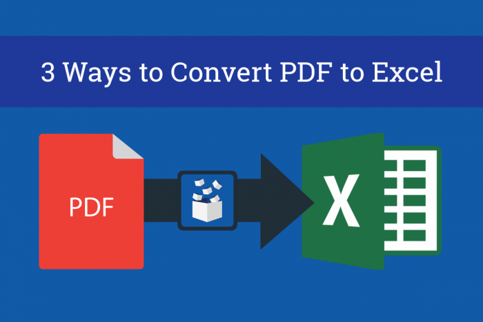 3 Ways to Convert PDF to Excel | Home Business Magazine