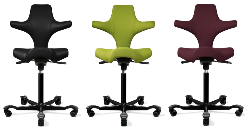 I am obsessed with the HAG Capisco Chair in green more than the kneeli