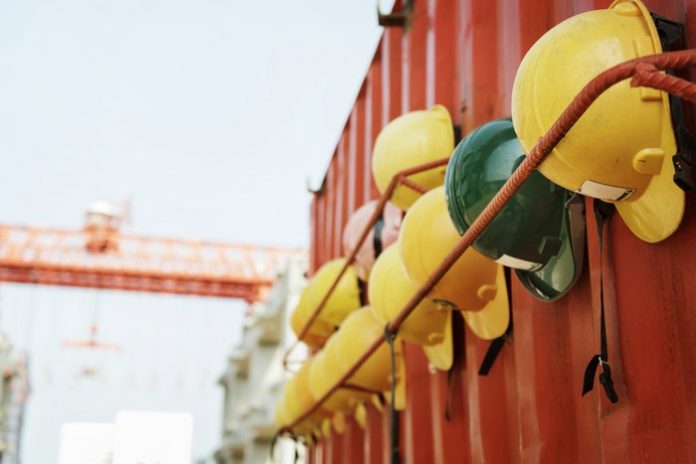 construction workers' hats