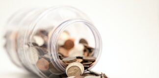 Coins in Jar