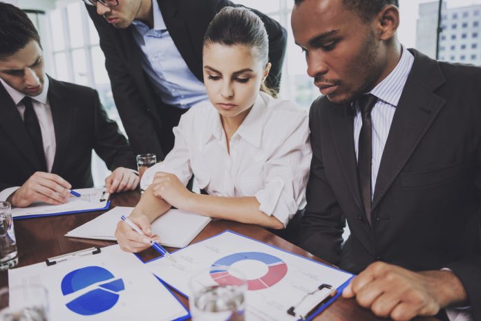 Team of Businesspeople in Office