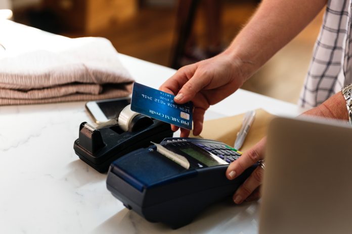 Processing a credit card