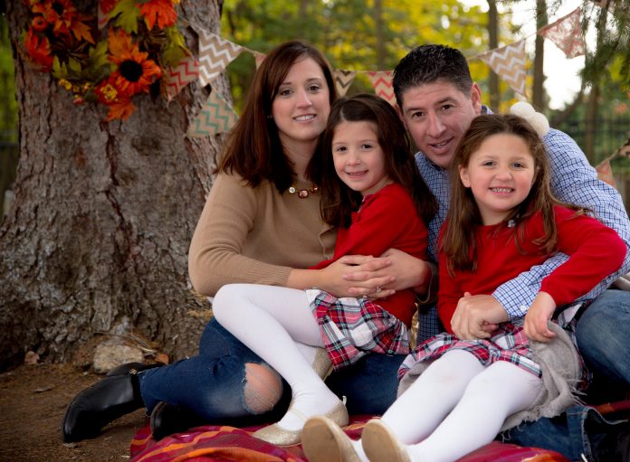 Jason Milleisen and his family