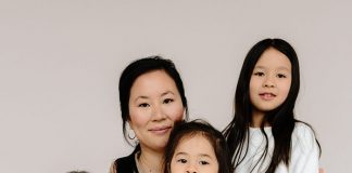 Boma Jewelry founder Suzanne Chaya and her family