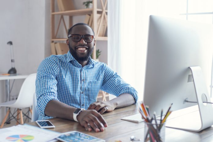 Man working in office