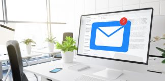 Computer receiving email