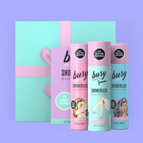 Busy Beauty's Shower in a Box