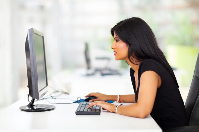 Businesswoman working