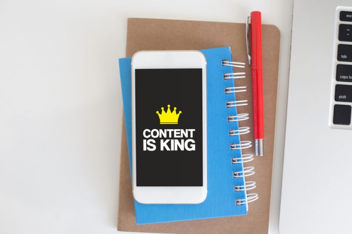 Content Is King Concept