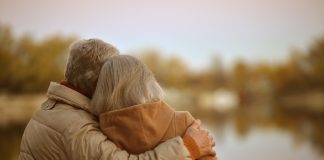 Elderly couple