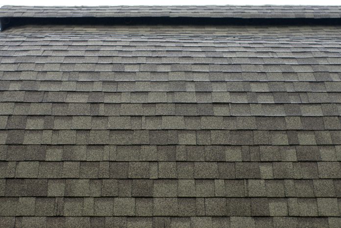 Asphalt roof
