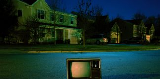 Television on a Street