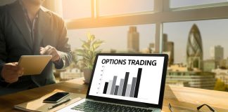 Options trading concept