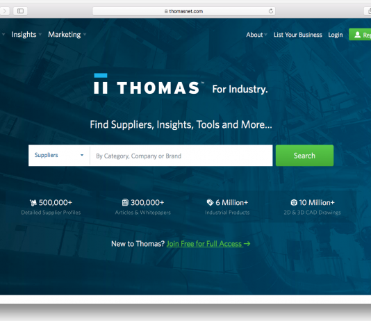 ThomasNet Homepage