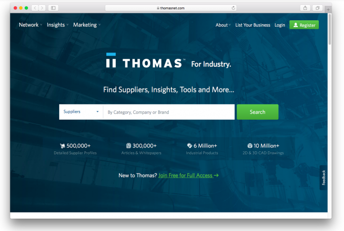 ThomasNet Homepage