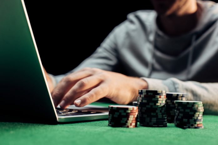 Online Gambling Concept