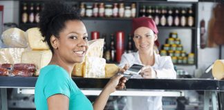 Woman Making Payment