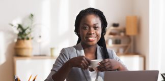 Happy Businesswoman