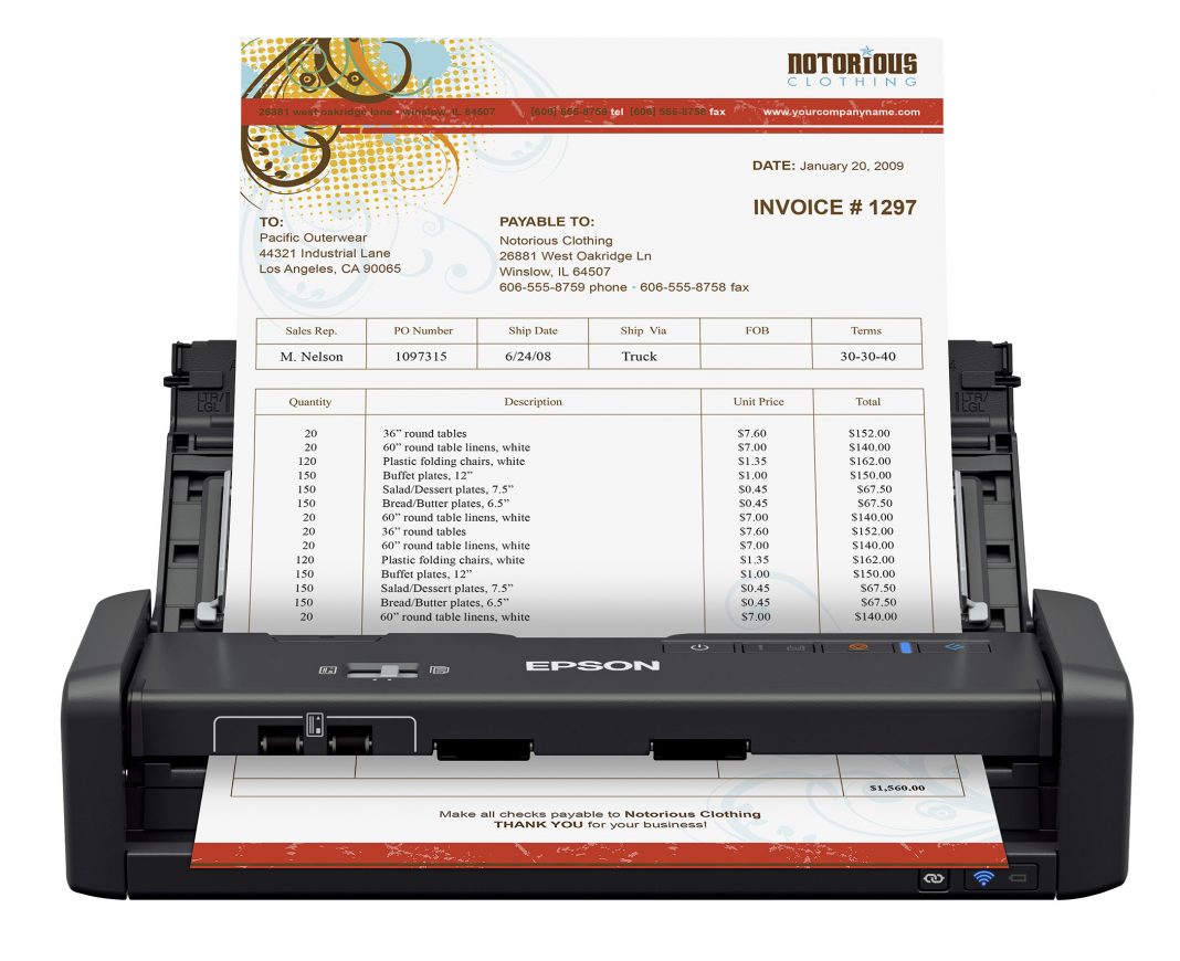 Epson’s WorkForce ES300WR Is the Ideal Scanning Solution
