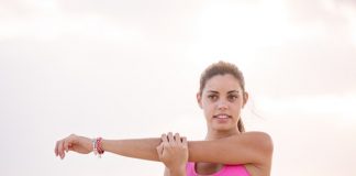 Woman Stretching