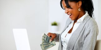 Woman Making Money from Home