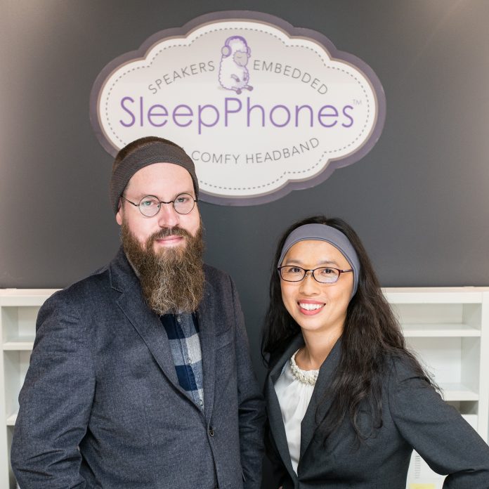 Jason Wolfe and Dr. Wei-Shin Lai, Co-founders of SleepPhones