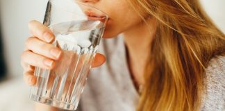 Woman Drinking Water