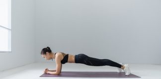 Woman Doing Yoga