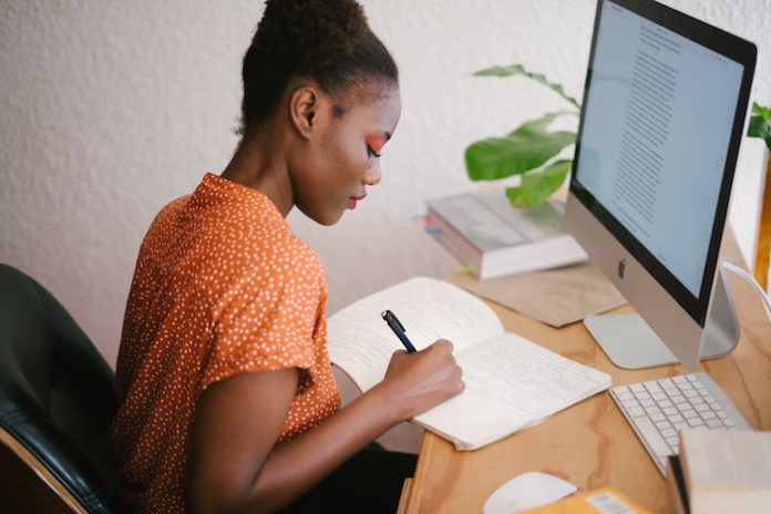 Woman Working