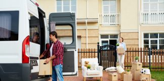 Man Loading a Van