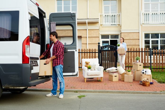 Man Loading a Van