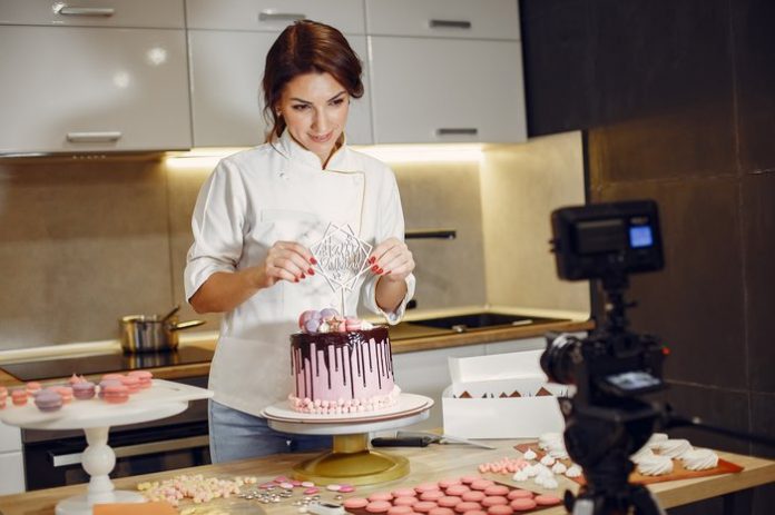 Woman Hosting a Class