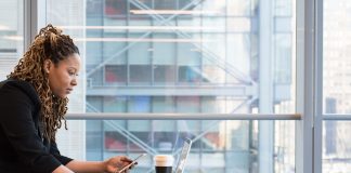 Woman on Laptop