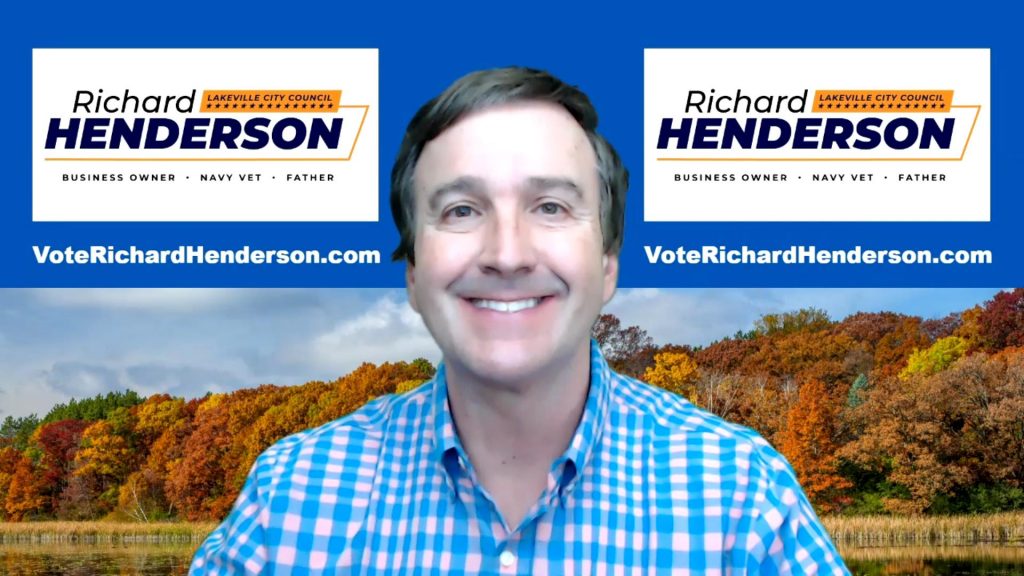 Richard Henderson Running for Lakeville City Council