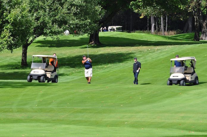 Men on Golf Course