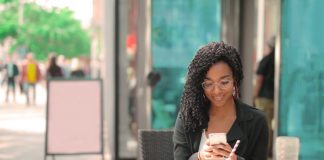 Woman on Smartphone