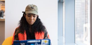 Woman on Laptop