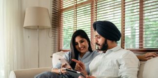 Couple Watching TV