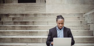 Man on Laptop