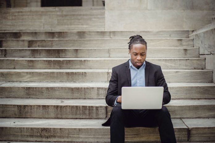 Man on Laptop