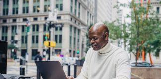 Man on Laptop