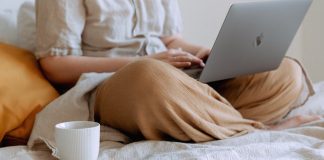 Woman Working from Home