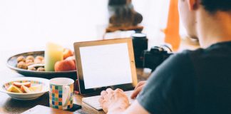 Person Working from Home
