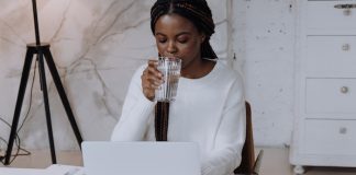 Woman Working from Home