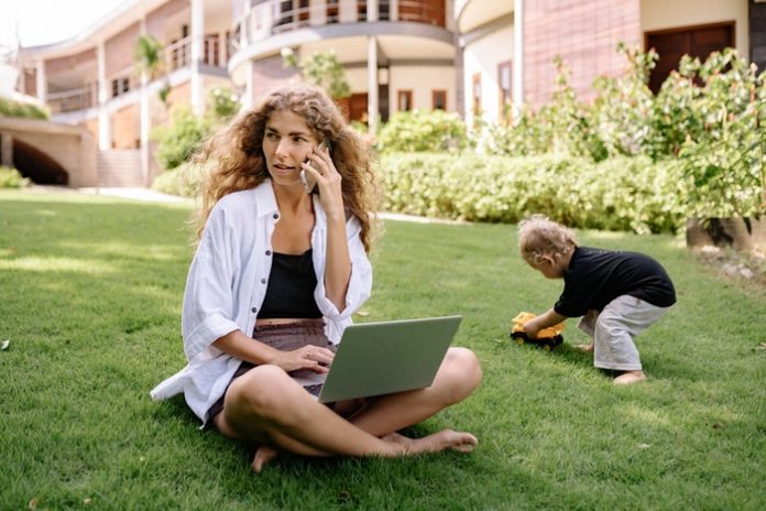 Woman Working