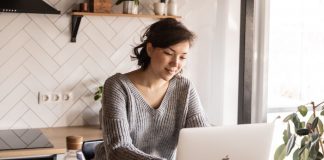 Woman on Laptop